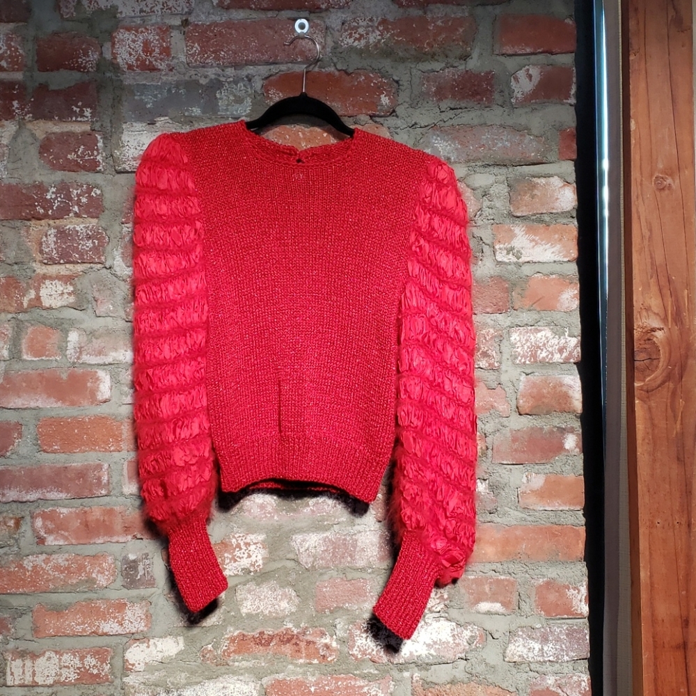 Vindage ribbon sweater